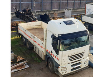 Camion platformă, Camion cu macara Iveco Stralis 420: Foto 2