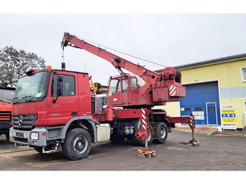 Macara montată Mercedes-Benz 6x4 Actros 3332K +20t (ČKD) AD 20.2: Foto 2
