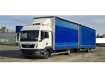 Camion cu prelată MAN TGL 8.220