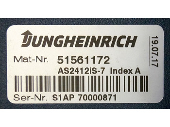 Calculator de bord pentru Stivuitor Jungheinrich 51561172 | Rij/hef/stuur regeling drive/lift/steering controller A: Foto 2 Calculator de bord pentru Stivuitor Jungheinrich 51561172 | Rij/hef/stuur regeling drive/lift/steering controller A: Foto 2