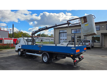 Camion platformă, Camion cu macara Mitsubishi CANTER FE85B HIAB 026: Foto 4 Camion platformă, Camion cu macara Mitsubishi CANTER FE85B HIAB 026: Foto 4