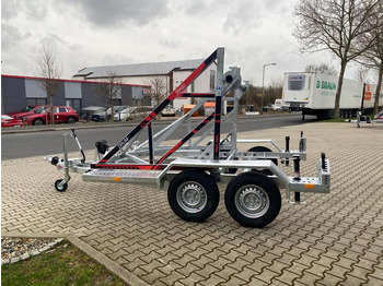 Remorcă transport tamburi Vermietung / Kabelanhänger 3500KG / Nutzlast 2766KG / Kabeltrommel-Anhänger / Glasfaser/ 1 Woche: Foto 4