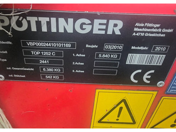 Maşină de întors fânul Pottinger Top 1250: Foto 5