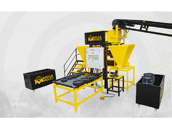 Vibropresa nou MEGA DECORATIVE PAVER BLOCK MANUFACTURING PLANT: Foto 2