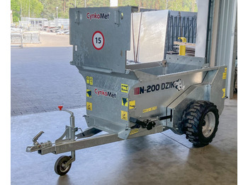 Maşină de împrăştiat gunoi de grajd CYNKOMET