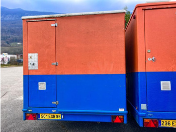 Container locuibil REMORQUE BASE VIE CABANE DE CHANTIER: Foto 5