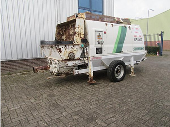 Pompă de beton staționară 2014 SCHWING SP1800 D 129KW trailer pump: Foto 4 Pompă de beton staționară 2014 SCHWING SP1800 D 129KW trailer pump: Foto 4