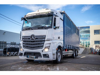 Camion cu prelată Mercedes ACTROS 2548-6x2+VOITH: Foto 5