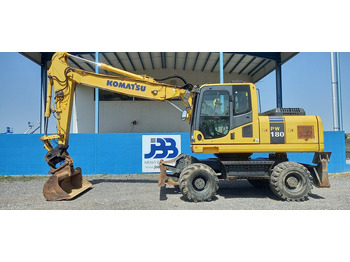 Excavator pe roţi KOMATSU PW180