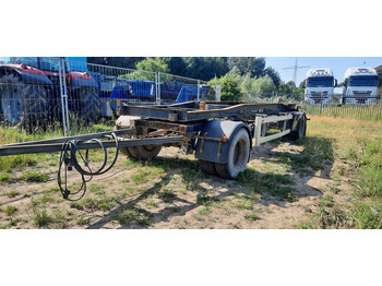 Remorcă abroll/ Skiploader HÜFFERMANN