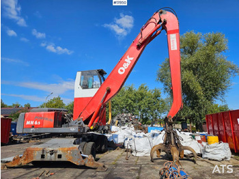 Excavator pentru manipulare de materiale O&K