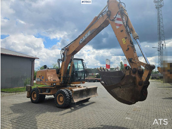 Excavator pe roţi 2008 Case  WX 165: Foto 2