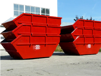 Container skip pentru transport de deşeurilor nou Metal-K Mulda/Bauschuttcontainer/Absetzmulde M7: Foto 4