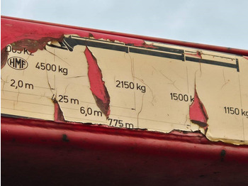 Camion cu macara Volvo FL 614 // HMF1065 K2 grab/Rotor // Steelsupension: Foto 5 Camion cu macara Volvo FL 614 // HMF1065 K2 grab/Rotor // Steelsupension: Foto 5