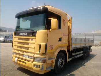 Camion platformă SCANIA 124
