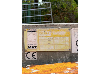 Pompă de beton staționară pentru Utilaje agricole Bauer MAT HP 70: Foto 3 Pompă de beton staționară pentru Utilaje agricole Bauer MAT HP 70: Foto 3