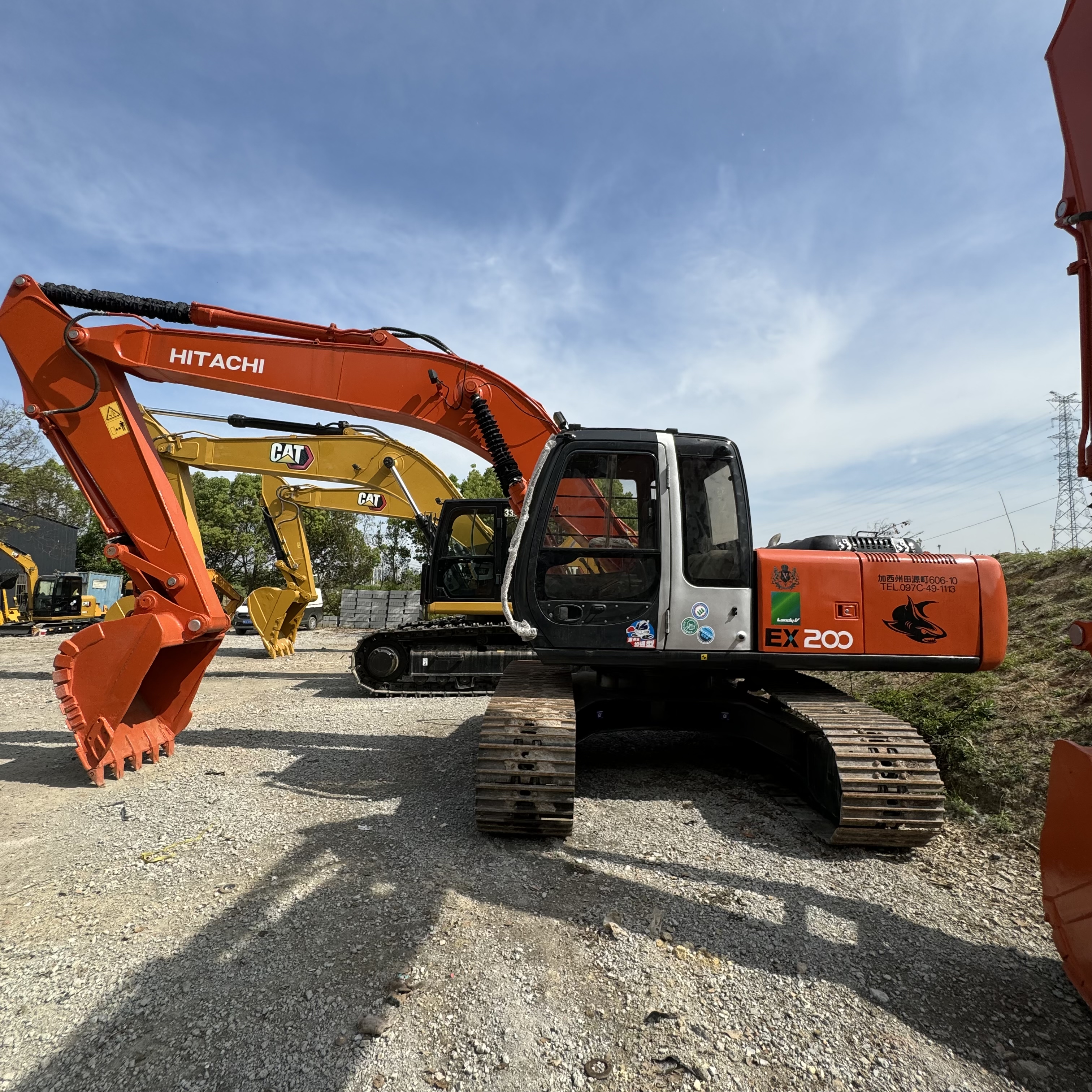 Excavator pe şenile HITACHI ZX200