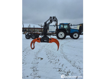 Tractor agricol Valmet 6800 + PMF 850 crane + trailer BMF 9T, Leppävirta: Foto 3 Tractor agricol Valmet 6800 + PMF 850 crane + trailer BMF 9T, Leppävirta: Foto 3