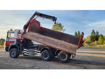 Camion basculantă pentru transport de materialelor în vrac MAN 33.414 6X6 HIAB 102 33.414: Foto 4 Camion basculantă pentru transport de materialelor în vrac MAN 33.414 6X6 HIAB 102 33.414: Foto 4