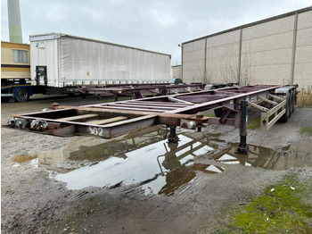 Remorcă şasiu VAN HOOL