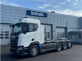 Camion cu cârlig Scania R 590 8x4*4 Joab Lastväxlare: Foto 4 Camion cu cârlig Scania R 590 8x4*4 Joab Lastväxlare: Foto 4