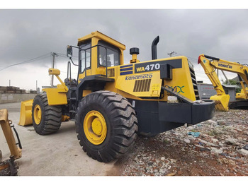 Încărcător frontal pe pneuri KOMATSU WA470