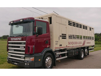 Camion transport animale SCANIA 124