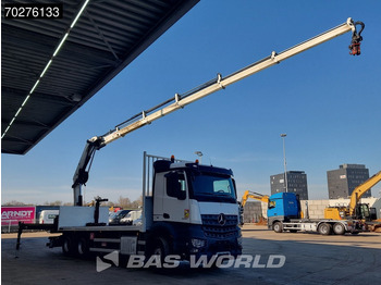 Camion platformă, Camion cu macara Mercedes-Benz Arocs 2636 6X4 HIAB X-HIDUO 188 ES-S Crane Kran Big axle Euro 6: Foto 3 Camion platformă, Camion cu macara Mercedes-Benz Arocs 2636 6X4 HIAB X-HIDUO 188 ES-S Crane Kran Big axle Euro 6: Foto 3