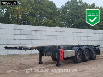 Semiremorcă transport containere/ Swap body VAN HOOL 20'