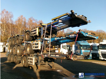 Semiremorcă transport containere/ Swap body Dennison Stack - 3 x splitter container chassis 20-30-40-45 ft: Foto 2