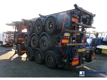 Semiremorcă transport containere/ Swap body Dennison Stack - 3 x splitter container chassis 20-30-40-45 ft: Foto 3