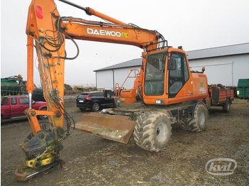 Excavator pe roţi Daewoo Solar 170W-5 Hjulgrävare med redskap -02: Foto 1