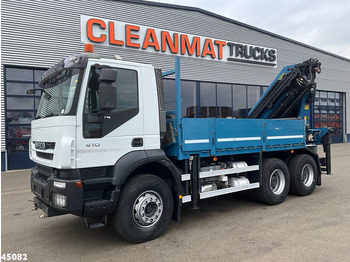 Camion cu macara Iveco Trakker AD260T41 Euro 5 6x4 Full Steel Palfinger 36 Tm laadkraan Just 133.291 km!: Foto 4