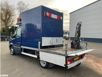 Camion cu macara Volkswagen Crafter Servicewagen Hiab 1,3 Tonmeter laadkraan Just 123.645 Km!: Foto 4