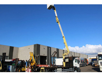 Camion cu macara MAN 14.224 + EURO 2 + PTO + EFFER 95 / 2S + 11.5meter platform: Foto 5