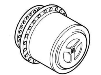 Transmisie finală BOMAG