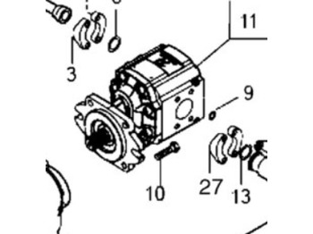 Pompa hidraulica CASE