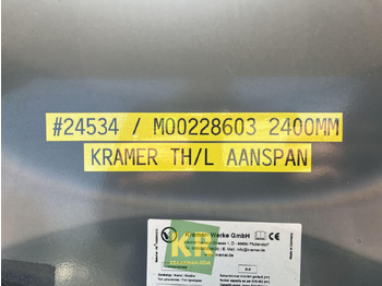 Cupă incărcător pentru Utilaje constructii 2400 HVF GRONDBAK Kramer: Foto 5