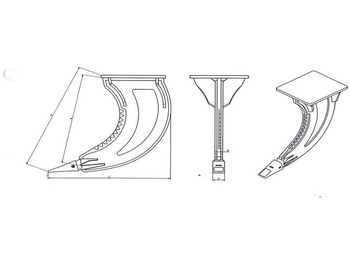 Dinte scarificator nou Big Reißzahn Ripper: Foto 3 Dinte scarificator nou Big Reißzahn Ripper: Foto 3
