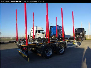 Remorcă transport busteni Doll Zentralachsanhänger A2T-LZ53 Tandem Kurzholz Anh: Foto 2 Remorcă transport busteni Doll Zentralachsanhänger A2T-LZ53 Tandem Kurzholz Anh: Foto 2