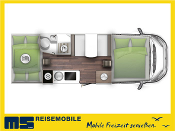 Autorulotă alkov FORSTER