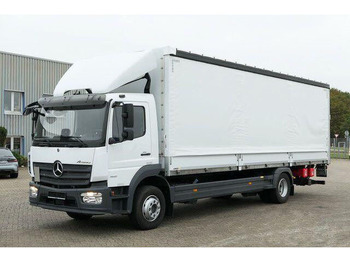 Camion cu prelată Mercedes-Benz 1521 L Atego 4x2, LBW, Schiebeplane, Klima, Luft: Foto 4
