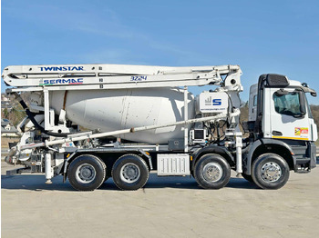 Autobetonieră cu pompă nou Mercedes-Benz AROCS 3743 * Betonpumpe + FUNK * 8x4 * TOP: Foto 3 Autobetonieră cu pompă nou Mercedes-Benz AROCS 3743 * Betonpumpe + FUNK * 8x4 * TOP: Foto 3