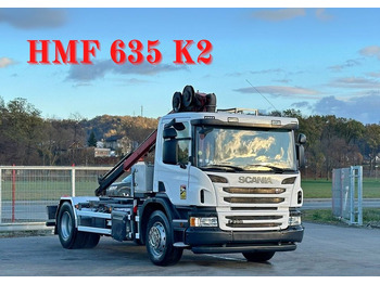 Camion cu macara SCANIA P 250
