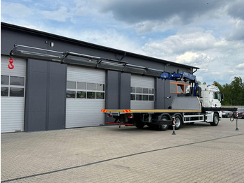 Camion platformă, Camion cu macara MAN TGS TGX 26.400 // E6 // 6x2 // platforma + FASSI F455RA.2.25 //: Foto 3 Camion platformă, Camion cu macara MAN TGS TGX 26.400 // E6 // 6x2 // platforma + FASSI F455RA.2.25 //: Foto 3