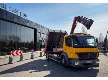 Camion basculantă, Camion cu macara Mercedes-Benz AXOR 1824 4x2 HMF 975 HDS Crane Rotator Kipper: Foto 2 Camion basculantă, Camion cu macara Mercedes-Benz AXOR 1824 4x2 HMF 975 HDS Crane Rotator Kipper: Foto 2