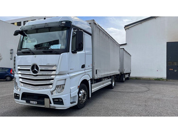 Camion cu prelată MERCEDES-BENZ Actros 1845