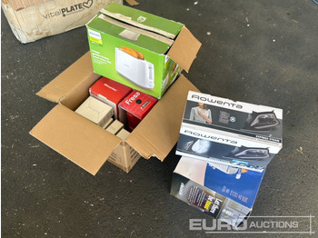 Echipamente de constructii Pallet of Toaster (2 of), Steam Iron, Aluminium Express Coffee Maker, Milk Frother, Mini Doorbell , Hand Blender: Foto 4 Echipamente de constructii Pallet of Toaster (2 of), Steam Iron, Aluminium Express Coffee Maker, Milk Frother, Mini Doorbell , Hand Blender: Foto 4