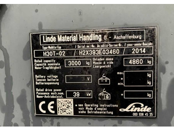 Stivuitor GPL LINDE H30
