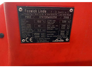 Tractor electric LINDE P60